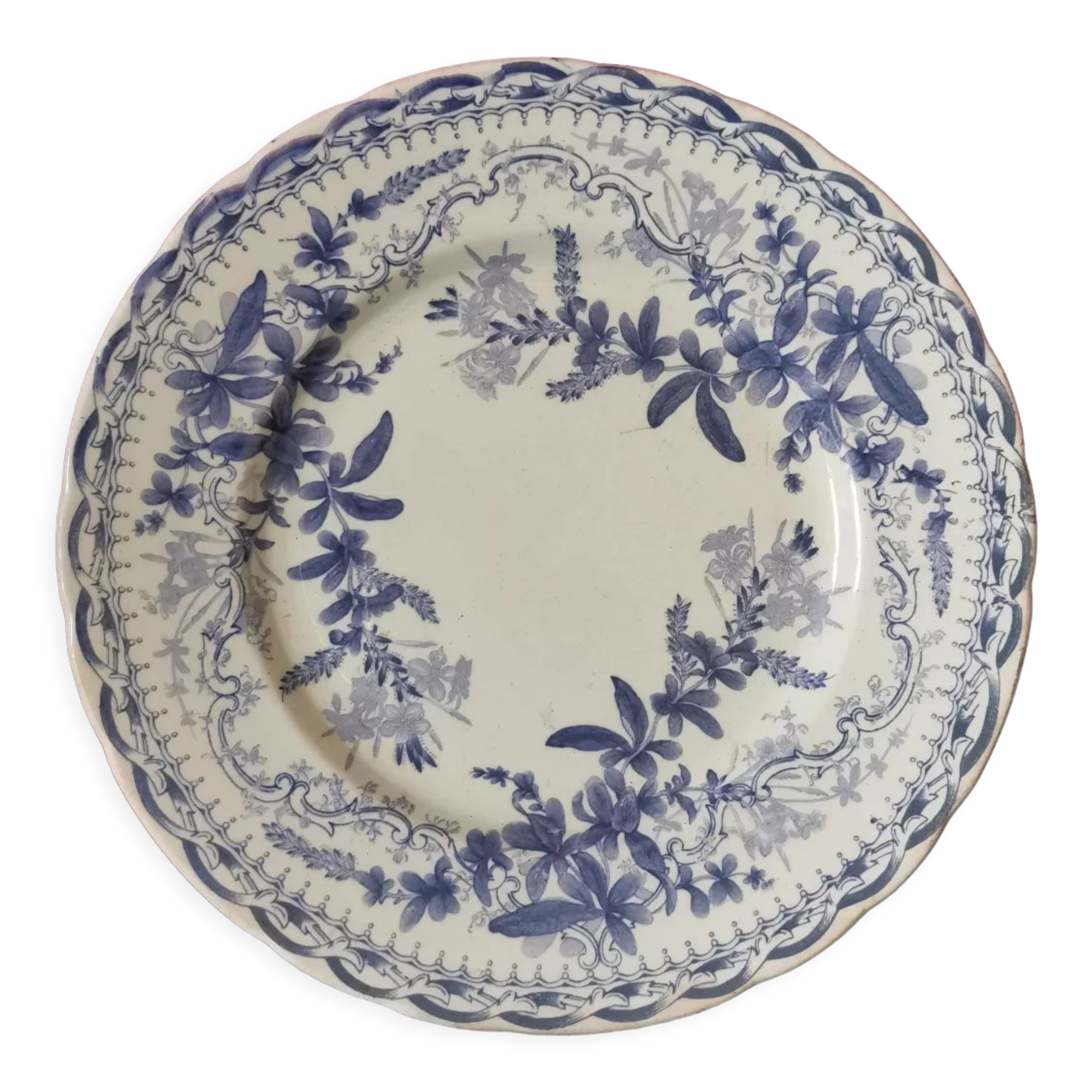 Purple Flora plate