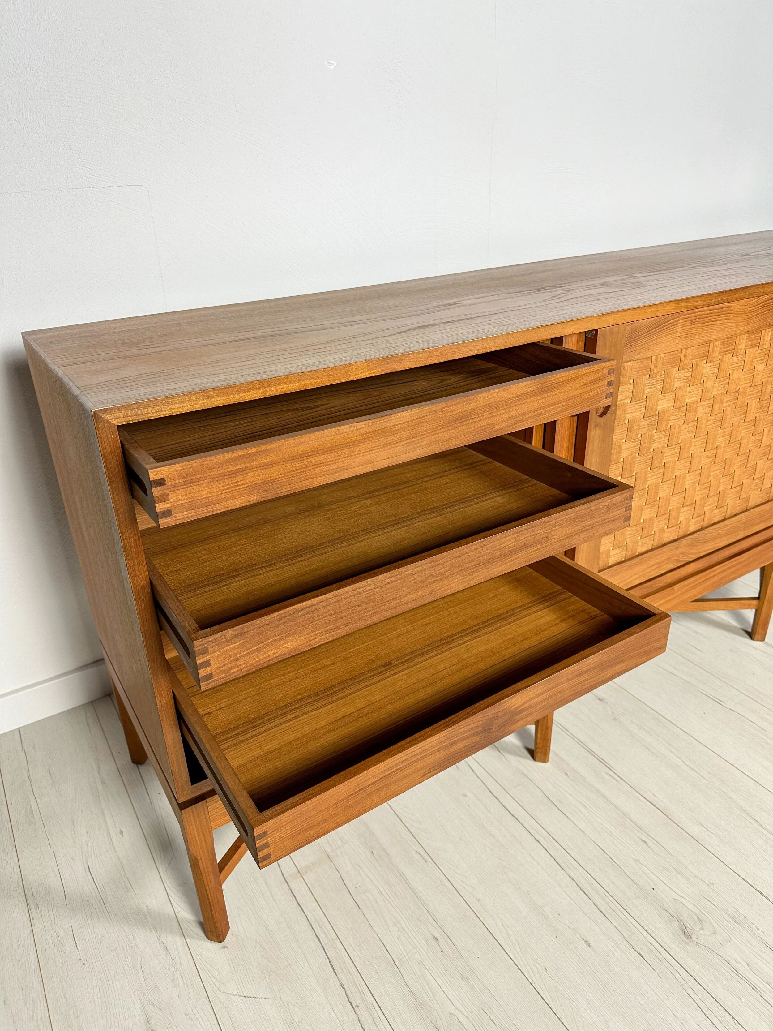 1960s Vintage Danish Teak Sideboard by Ilse & Ove Rix for Uldum Møbelfabrik