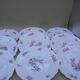 Lot of 9 dessert plates Arcopal France