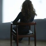 Vintage Danish armchair Neils Eilersen, "Kennedy" style, 1960s.