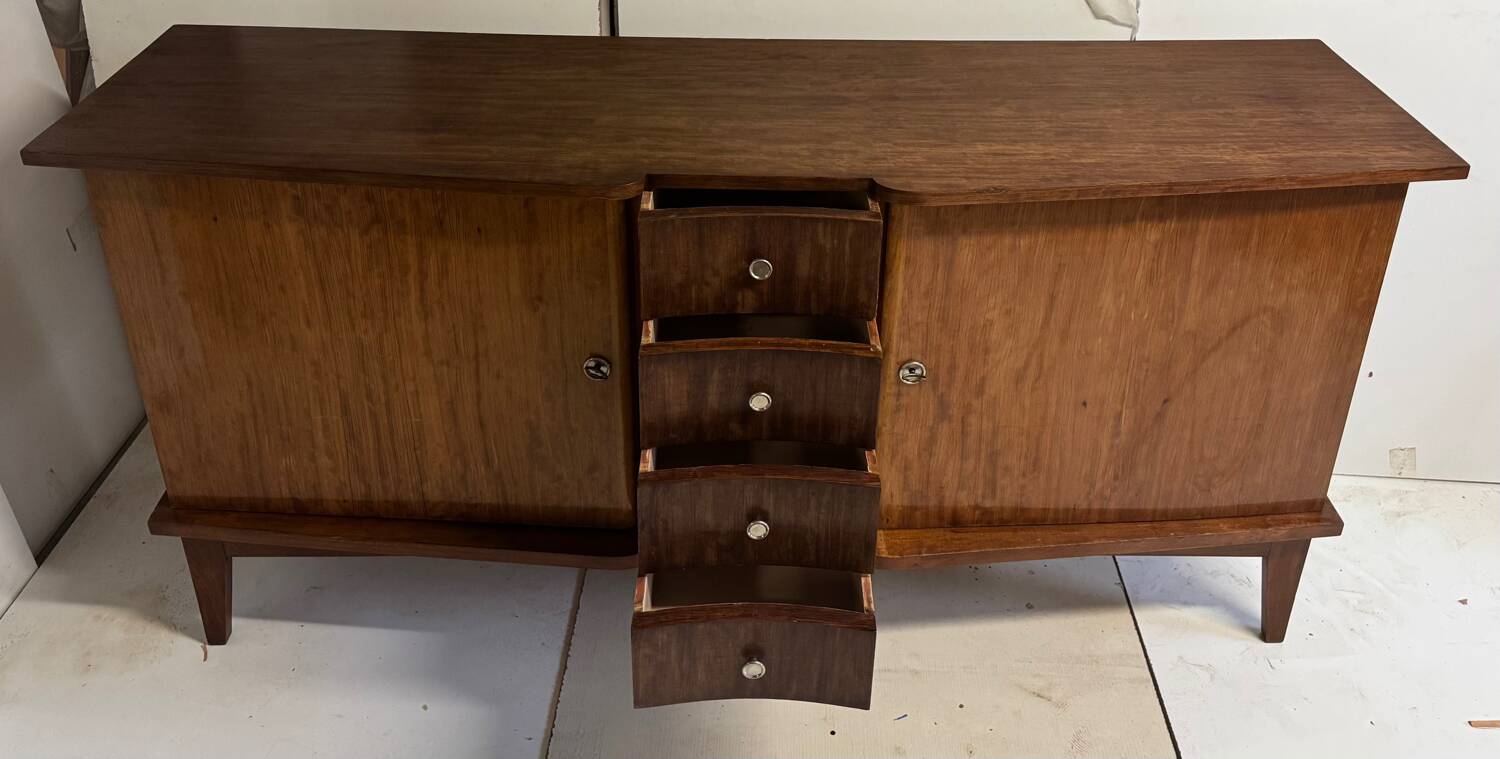 Vintage sideboard with splayed legs