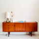 Vintage teak credenza sideboard