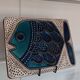 Swedish wall plaque by Mari Simmulson for Upsala Ekeby.