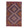 Vintage Turkish kilim handwoven 136x204 cm