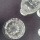 12 St Louis crystal liqueur goblets/glasses, 19th century