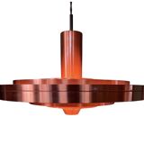 Vintage 1960s Fibonacci pendant in copper by Sofus Frandsen for Fog and Mørup