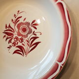 Great deep dish Sarreguemine earthenware