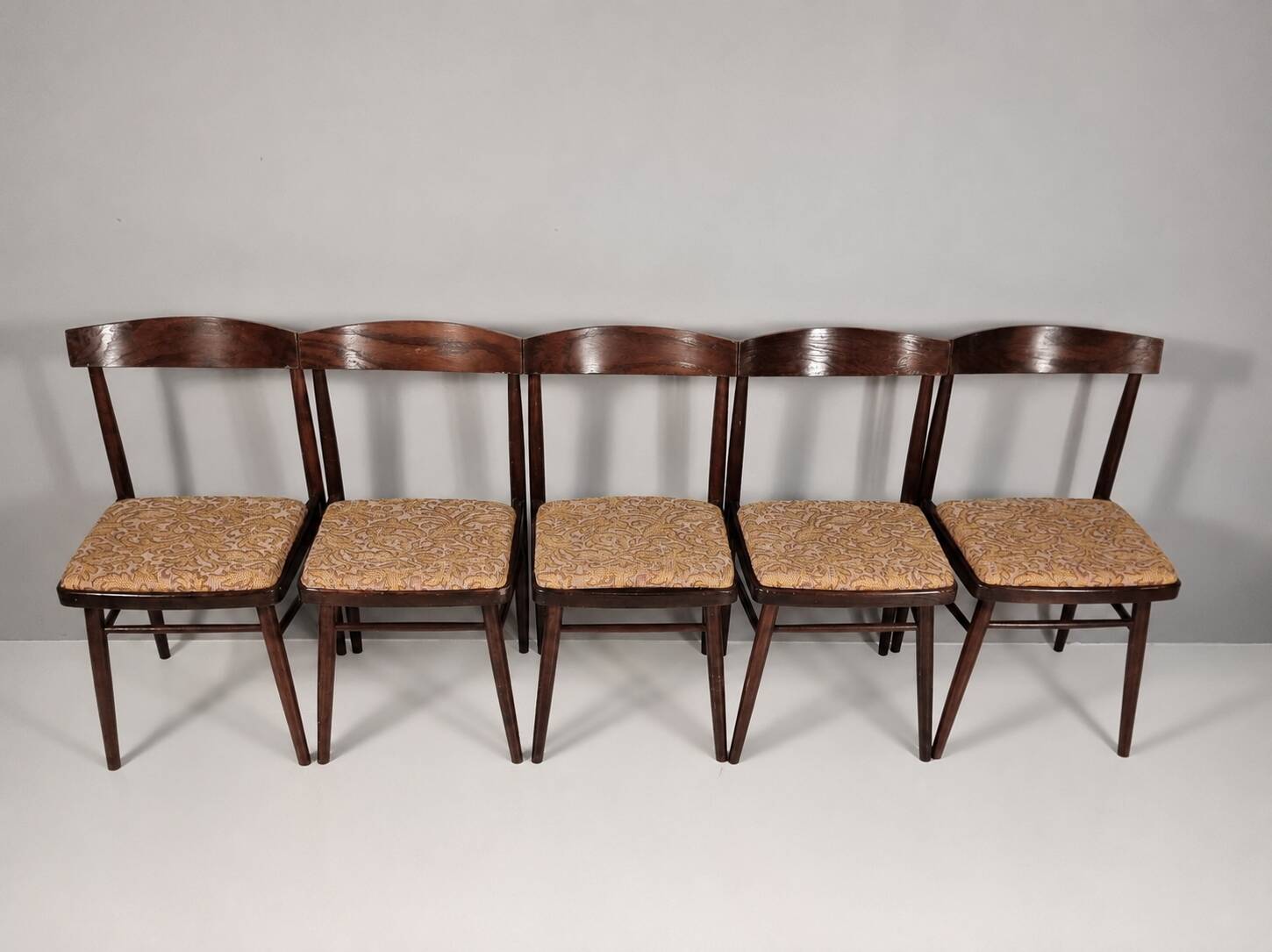 Vintage Chairs, 1960s, Set of 5