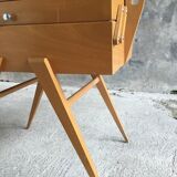 Worker with ears and feet compass - vintage 1960