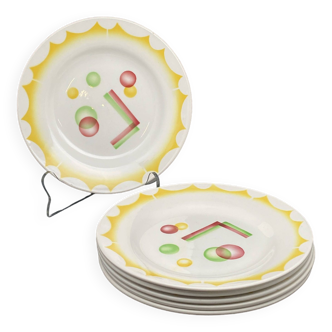 Dinner plates “Planètes” Collection Digoin Sarreguemines – MPM0324VLP1