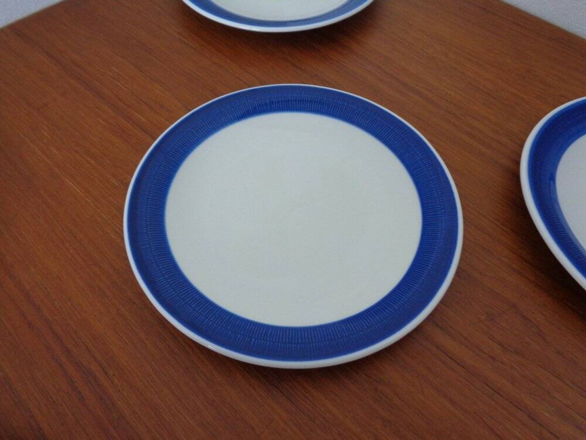 Swedish Stoneware Koka Plates by Hertha Bengtson for Rörstrand, 1960s, Set of 6