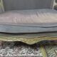 Louis XV-style double cathedral seat/ chair