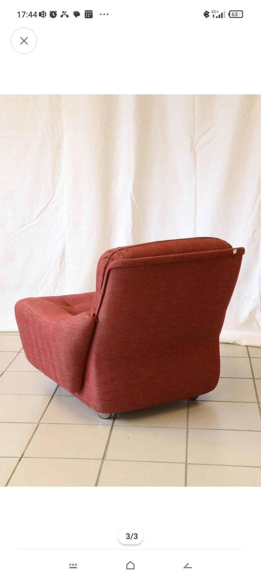 Orchidée Armchairs M. Cladestin