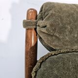 Canapé en chêne trois places par E. Merthen, Ire Møbler, Suède, années 1960