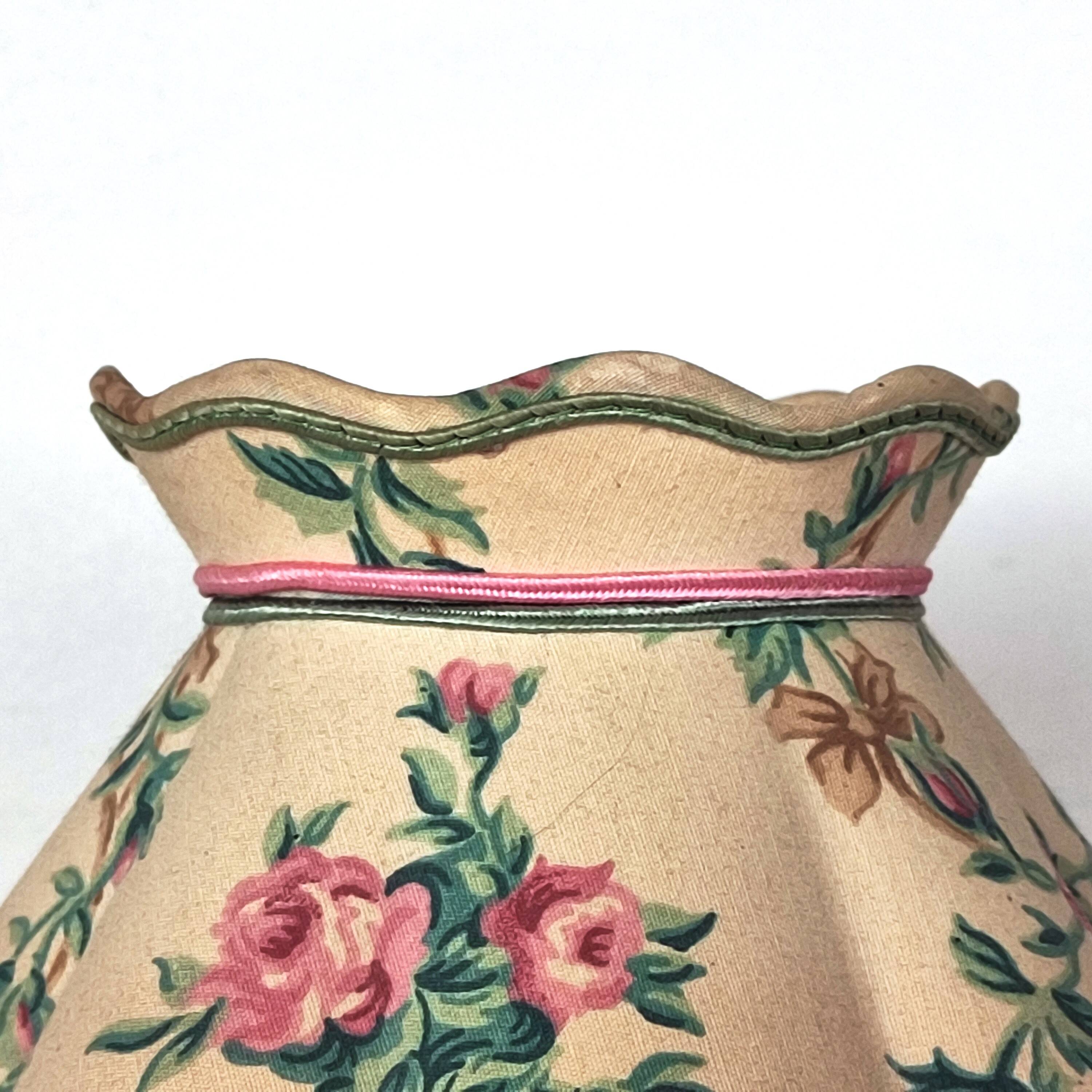 Vintage wooden lamp