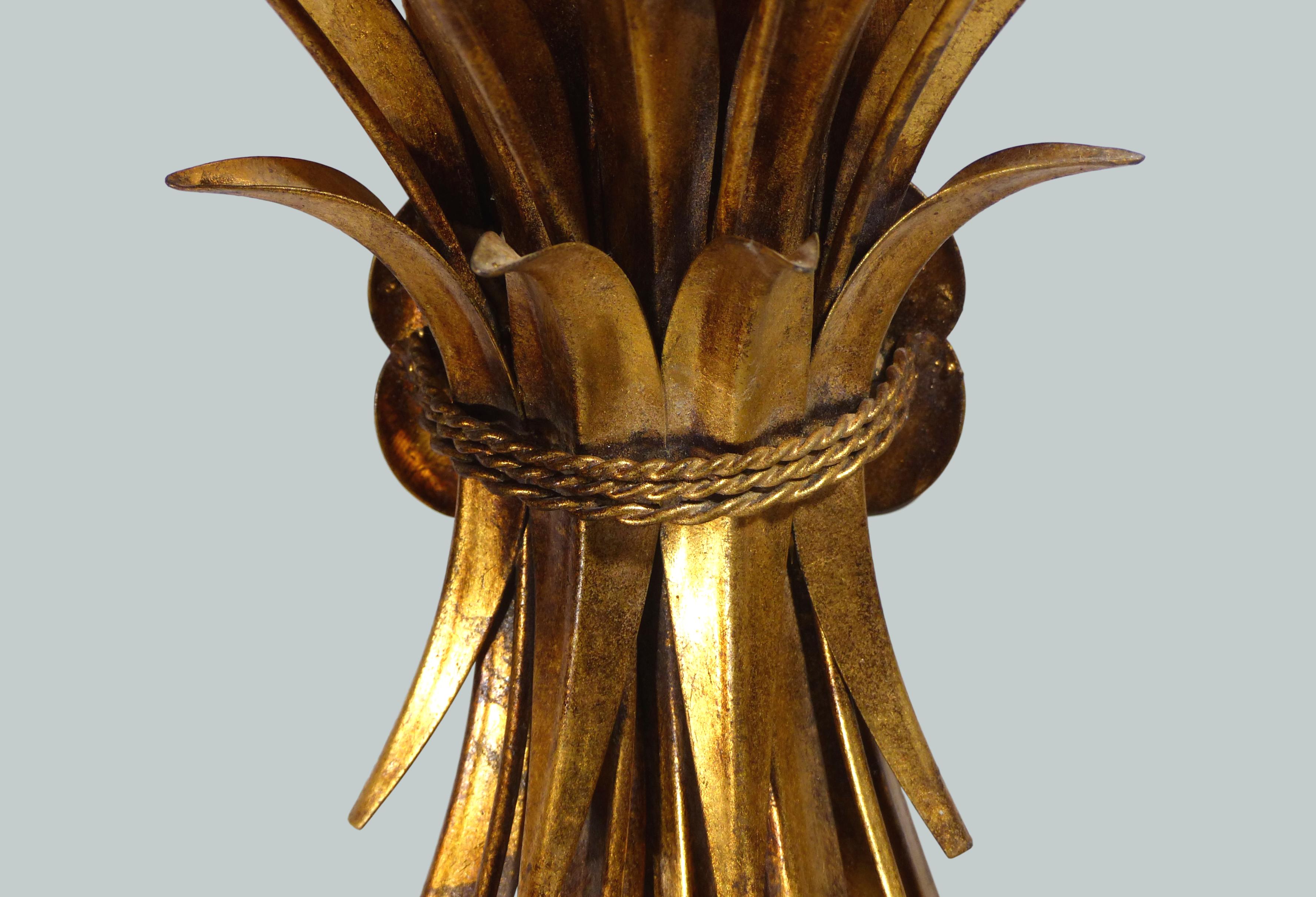 Applique gerbe de blés dorée