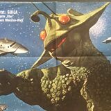 The X From Outer Space - affiche originale allemande - 1972