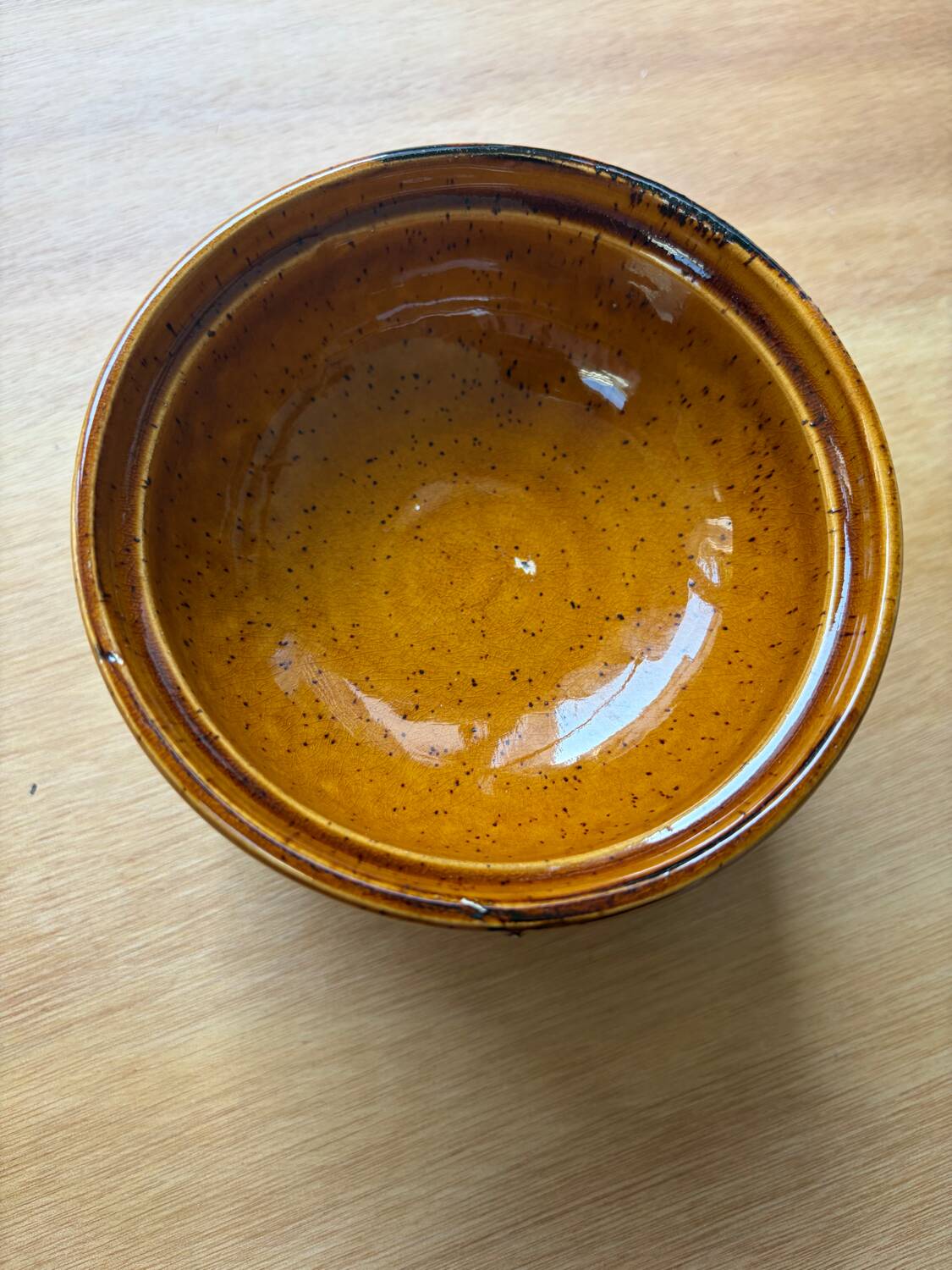 Set of 3 enamelled ramekins