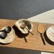 Teak pie server kitchen utensil L30 W8