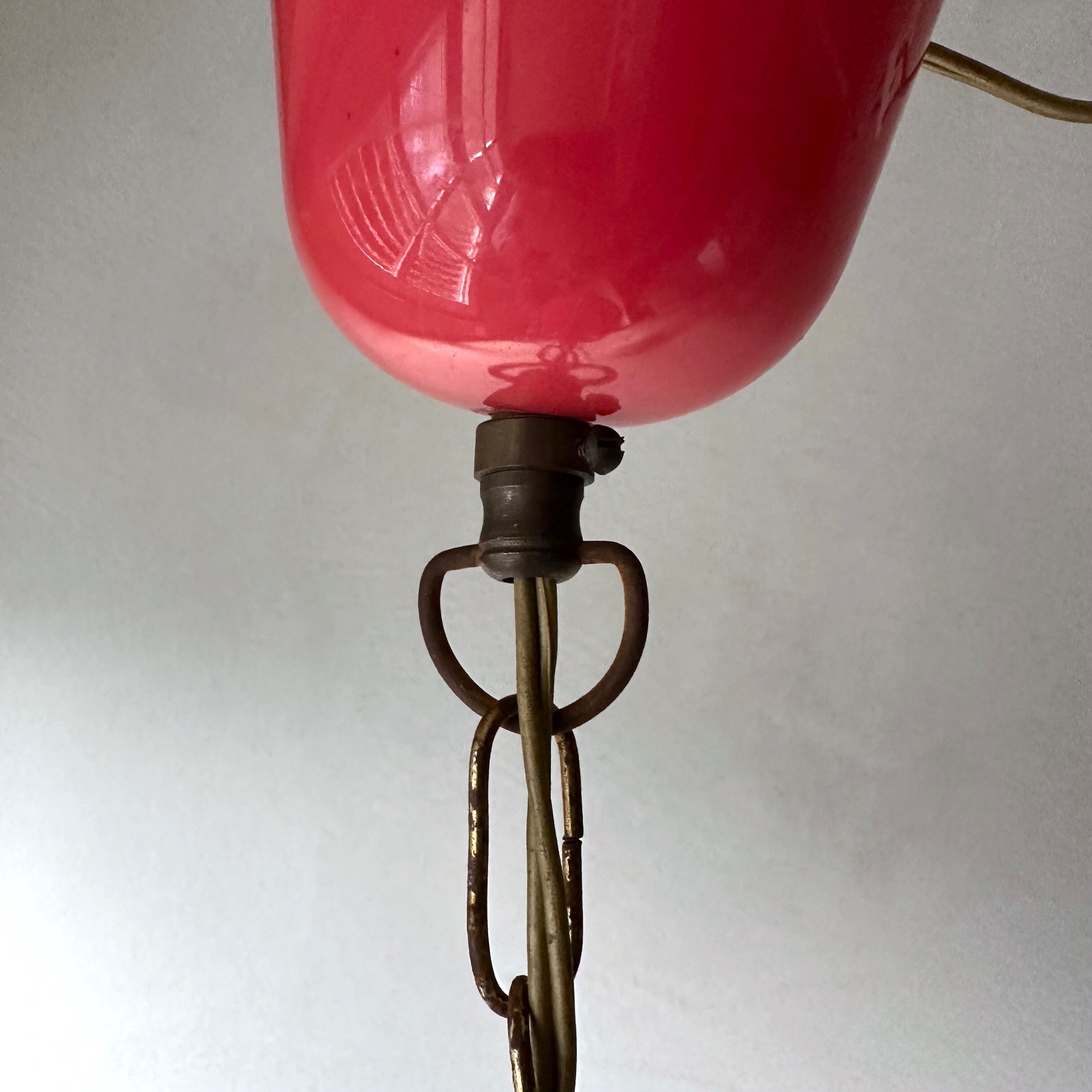 50's hanging lamp vintage