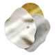 Wall lamp by Amande Haeghen ceramic and brass