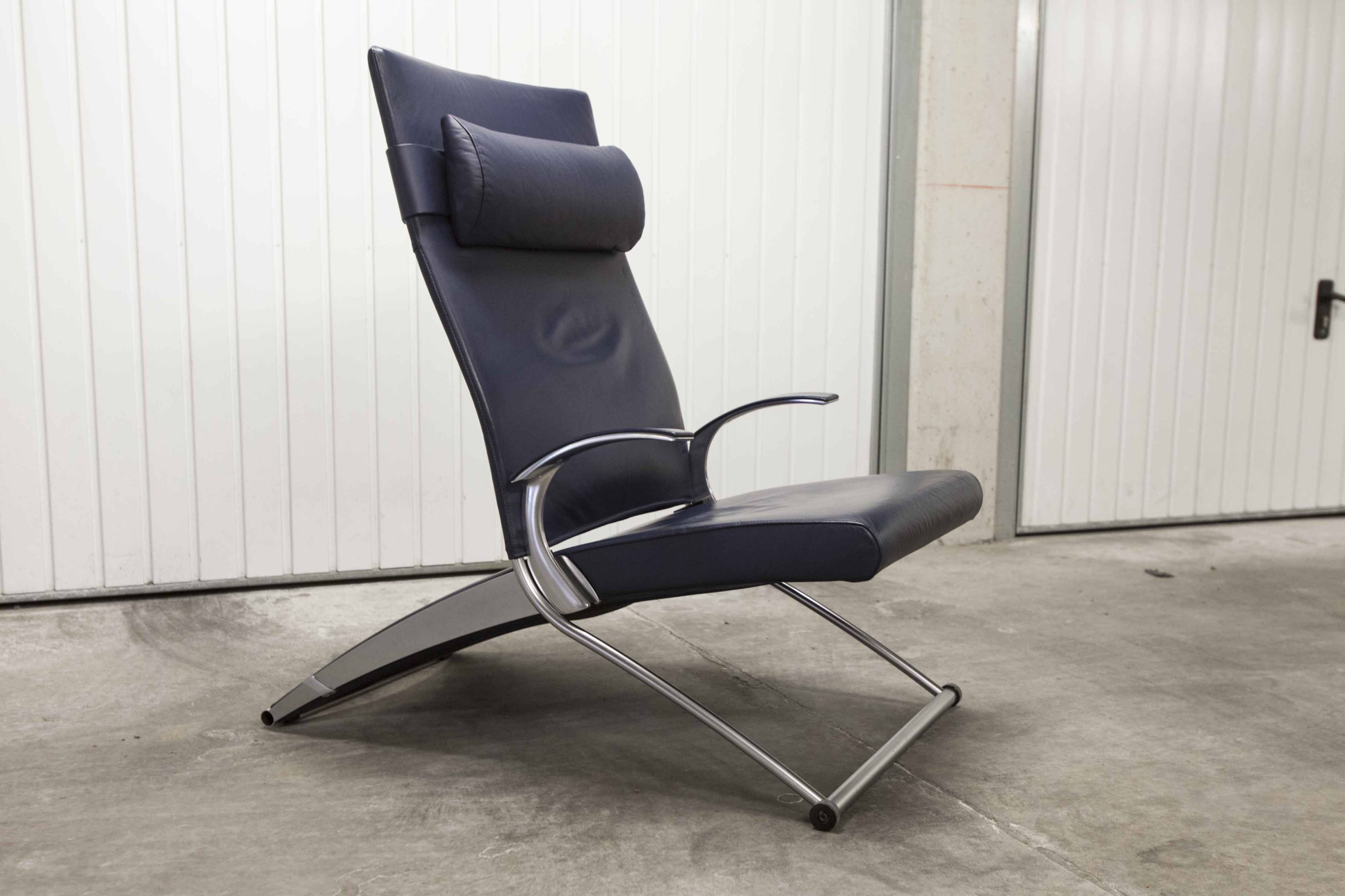Modular Lounge Armchair "X-chair" by Joachim Nees for Interprofil