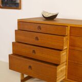 Oak and teak chest of drawers by Børge Mogensen for Karl Andersson & Söner, 1958
