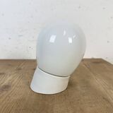 Vintage White Porcelain Wall Light, 1970s
