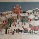 Lithography. Mady DE LA GIRAUDIERE (1922-2018) Naïve art . Signed. Numbered.