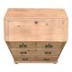 Commode, English slant-front desk, 19th century.