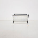 Metal Pilastro style magazine stand, The Netherlands 1950's