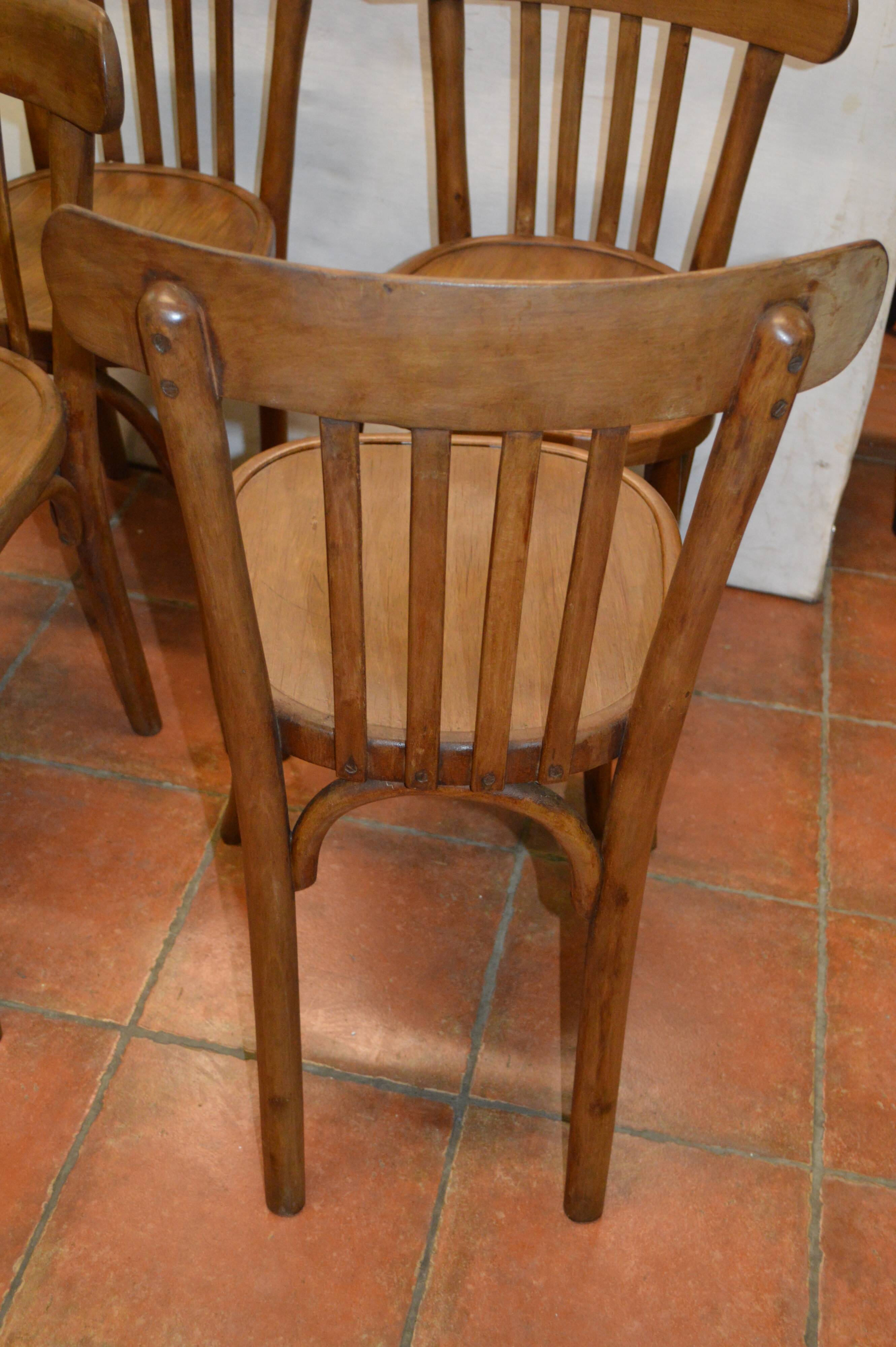 Set of 6 chairs Bistro