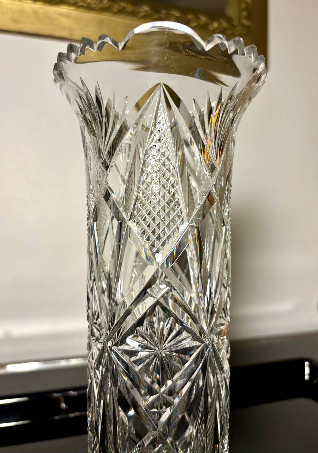 Baccarat Vase Lagny model rare
