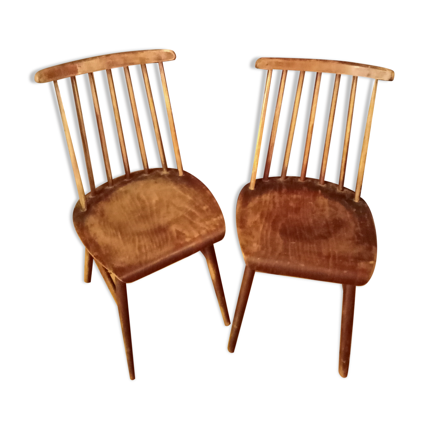 Pair of Tapiovaara Scandinavian chairs