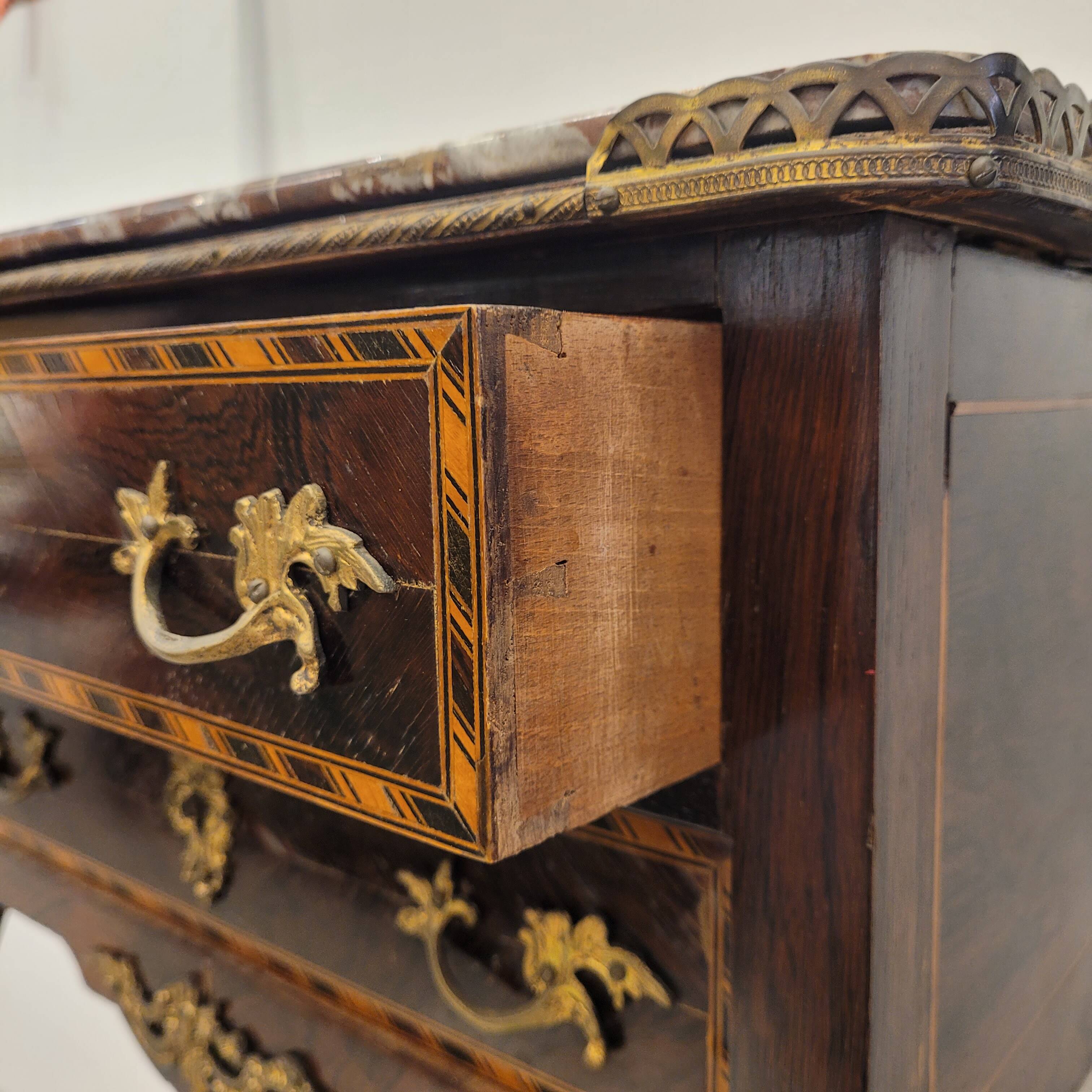 french style came true in the style of luis xv, napoleon III era.