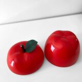Vintage ice cube apple