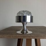 Tulip foot flower spade 1970 in silver metal