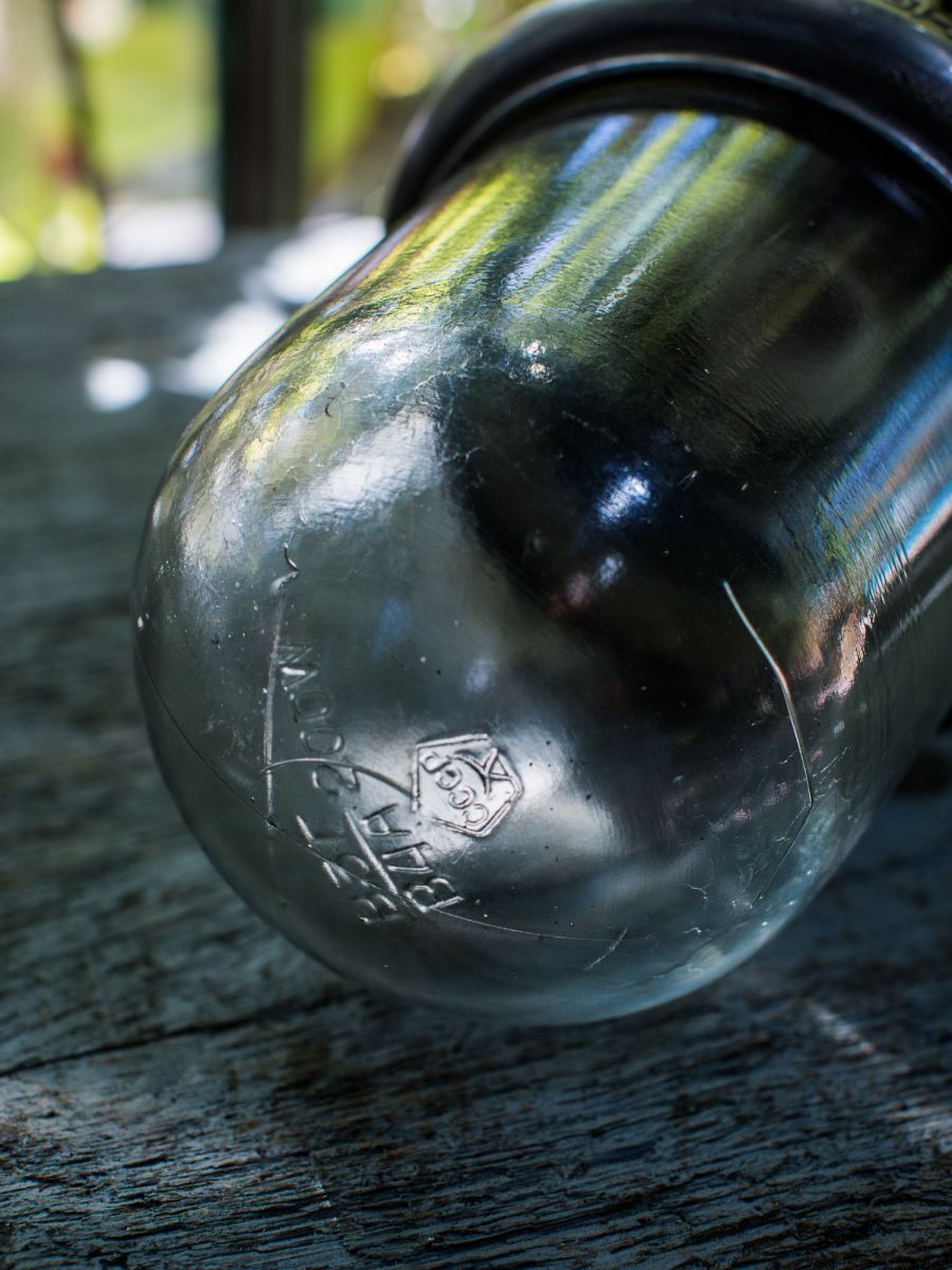 Industrial metal and glass suspension