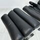 COR Sinus Black Leather Lounge Chair with Ottoman