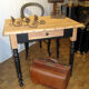 Bureau en noyer avec sa chaise