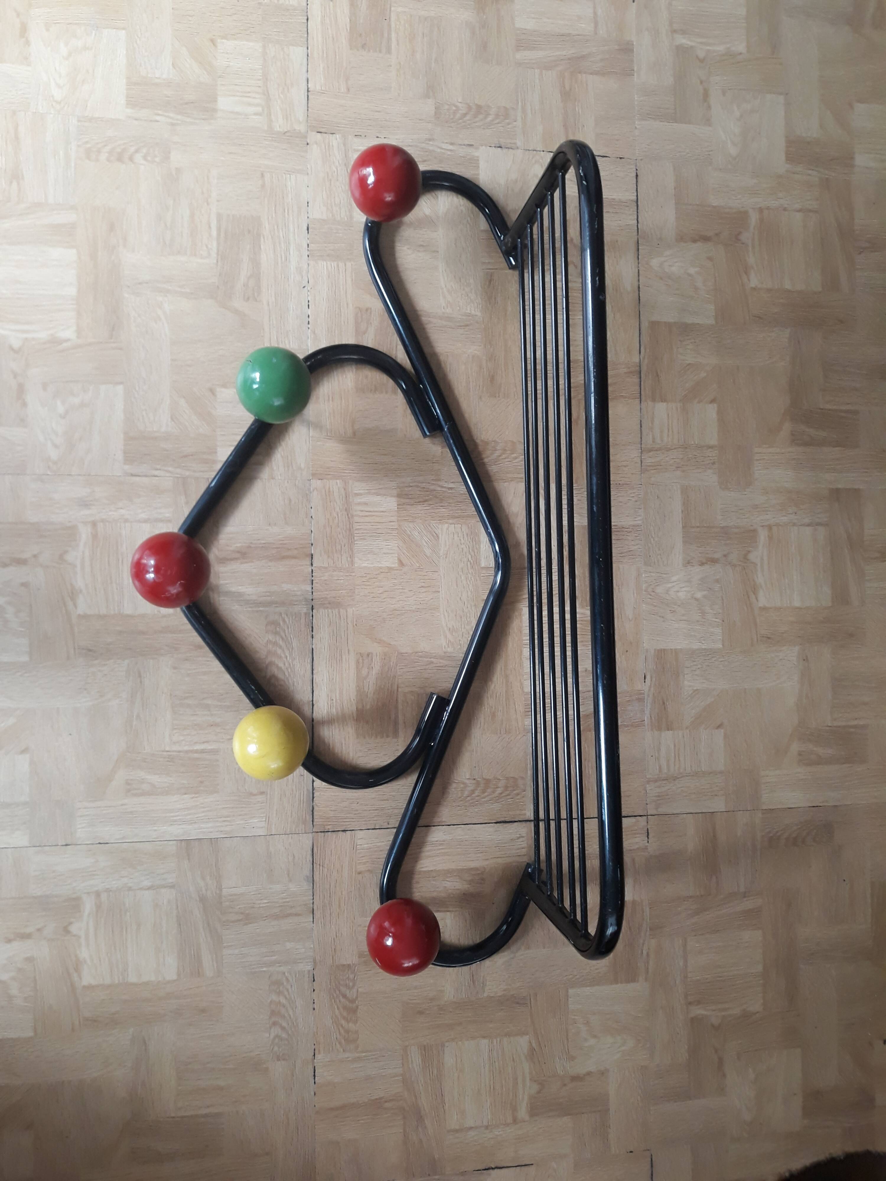 Vintage wall coat racks