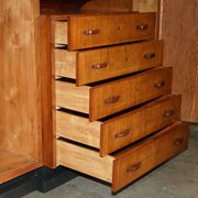 Art Deco Double Wardrobe Chest of Drawers 1920