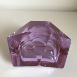 Sommerso cup by Flavio Poli glass from Murano, Italy, 1960