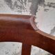 Louis Philippe oak desk chair 1900