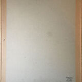 Stunning painting "Bouquet of country flowers" signed framed