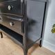 Black chest of drawers