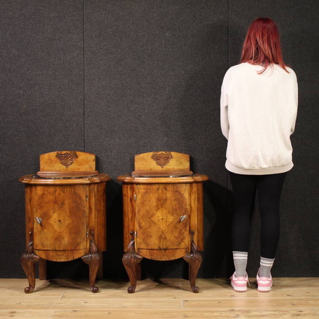 Pair of 20th Century Italian Nightstands