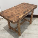 Coffee table restyled industrial style