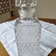 Glass whiskey decanter