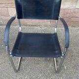 Office armchair cantilever B34 S34 style Marcel Breuer